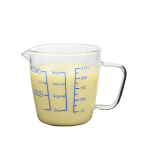 Clear Glass Measuring Cup