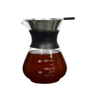 Large capacity single coffee pot