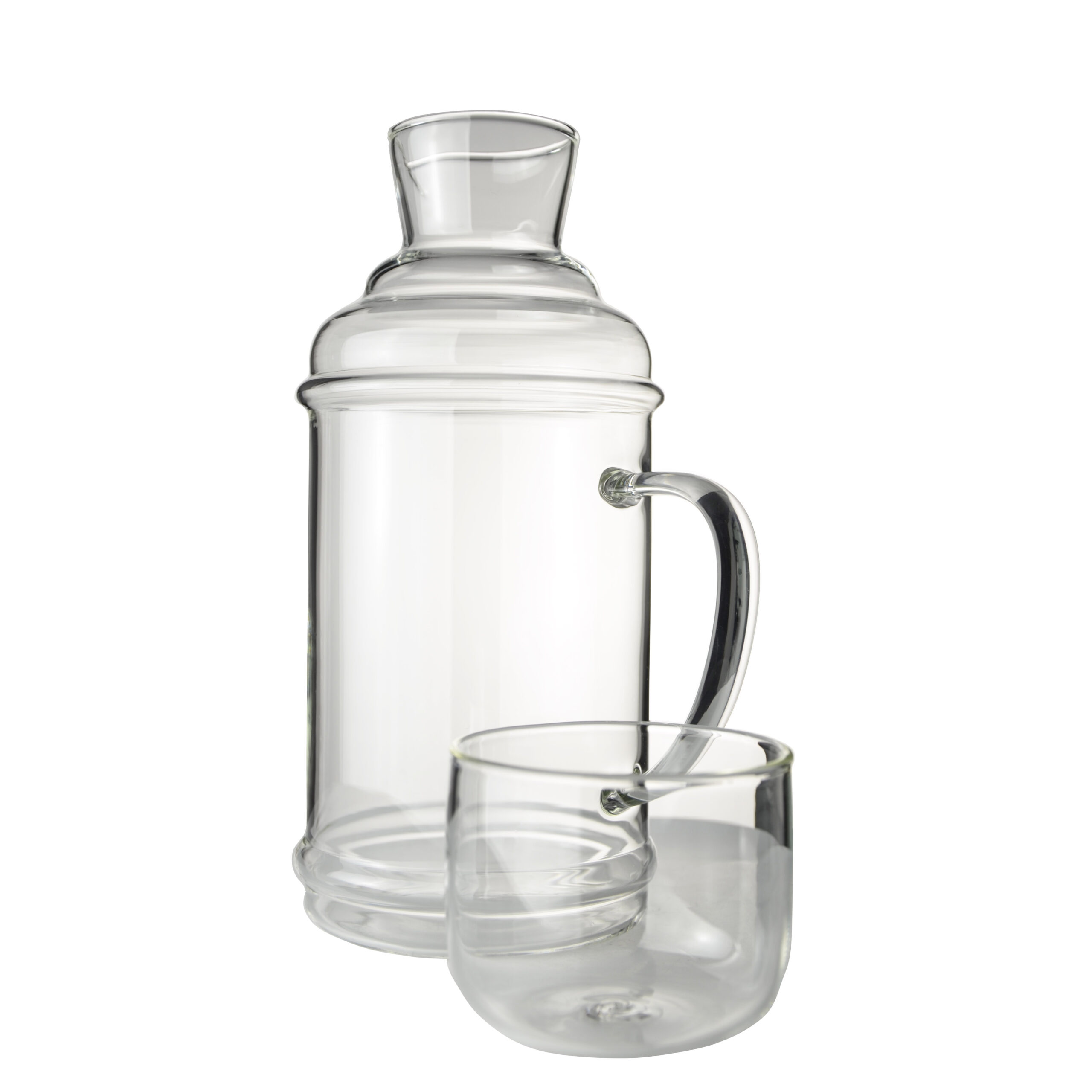 Large capacity heat-resistant cold kettle