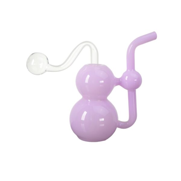 2.8 inches gourd shape Glass oil burner