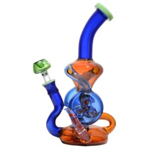 Amber Smoking Pipe Shisha Hookah Glass Water Pipe