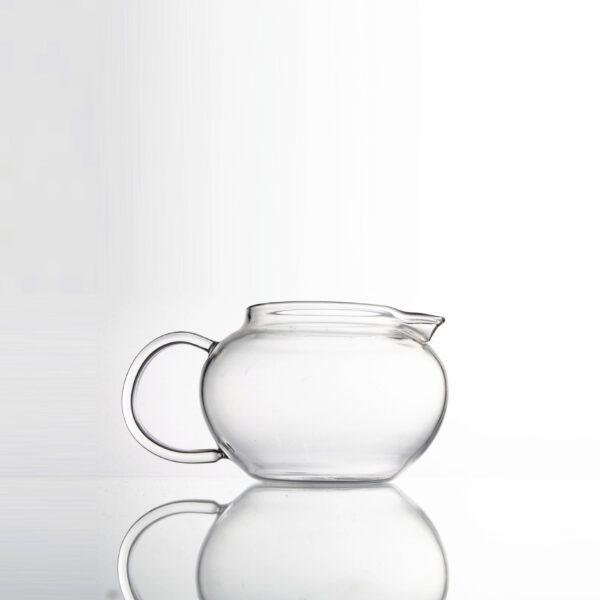 High-Borosilicate Glass Single Wall Cup with Handle - Image 2