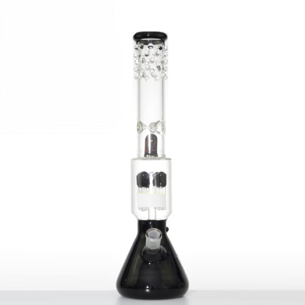 Handmade Tapered Base Glass Smoking Water Pipe Hookah Pipe - Image 5