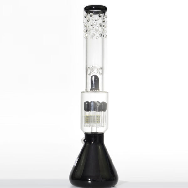 Handmade Tapered Base Glass Smoking Water Pipe Hookah Pipe - Image 4