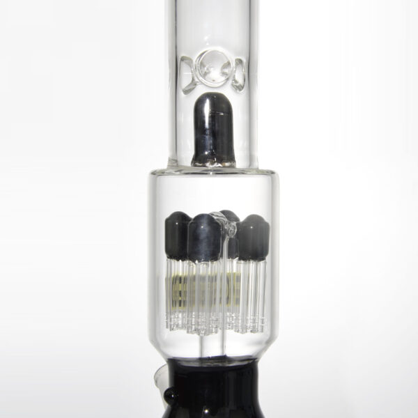 Handmade Tapered Base Glass Smoking Water Pipe Hookah Pipe - Image 3