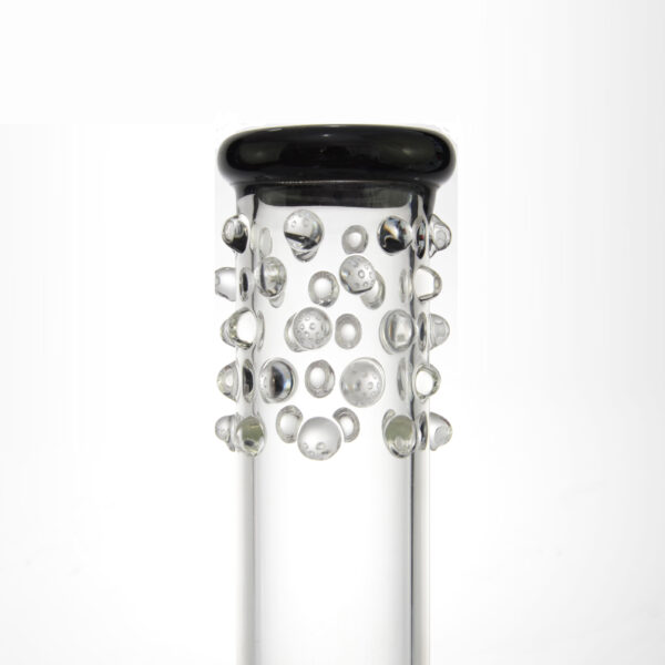 Handmade Tapered Base Glass Smoking Water Pipe Hookah Pipe - Image 2