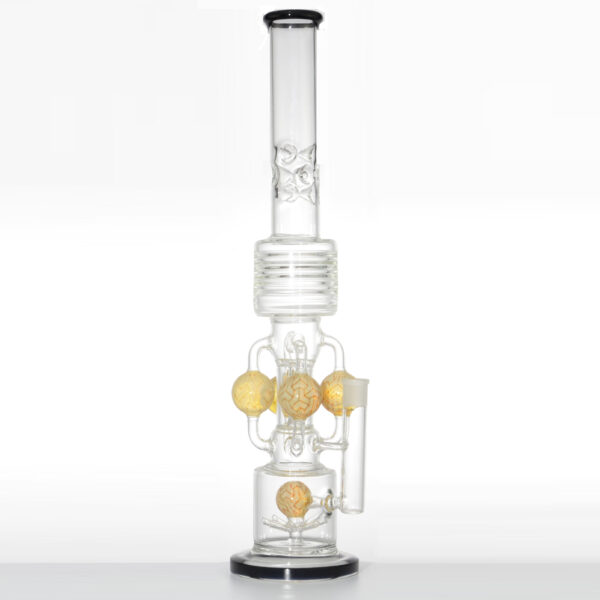 Factory Hot Selling High Borosilicate Glass DAB Oil Rig Smoking Water Pipe - Image 3