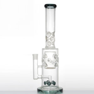 Straight Tube Glass Smoking Water Hookah Pipe