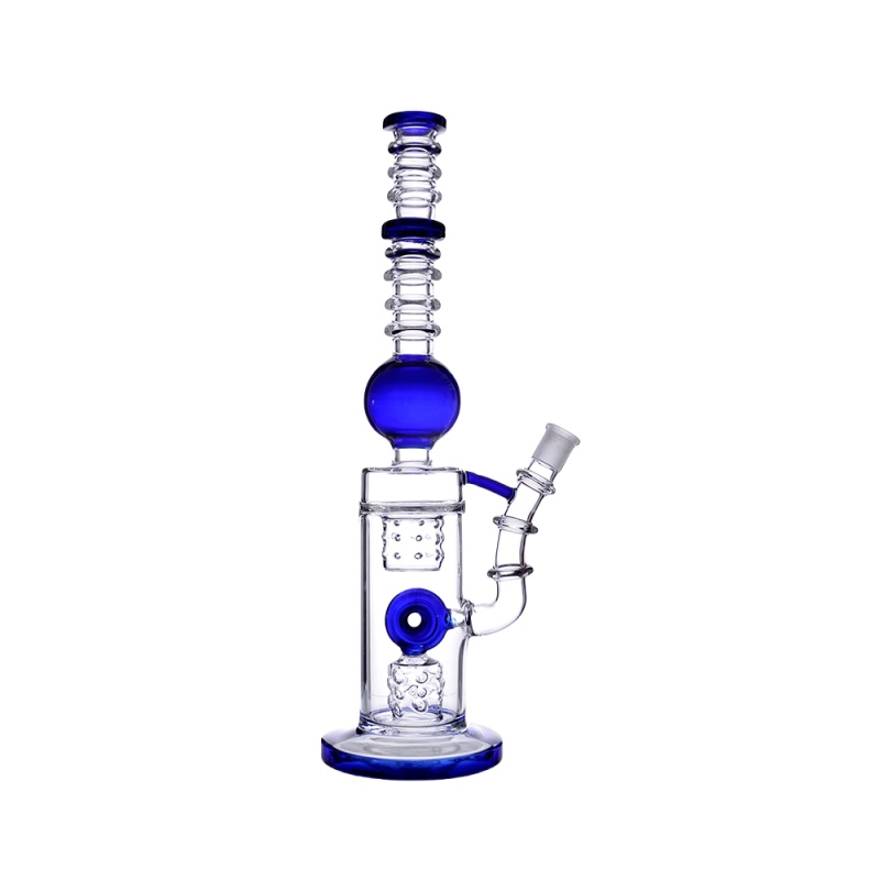 Glass Smoking Water Pipe Beaker Base Hookah Pipe