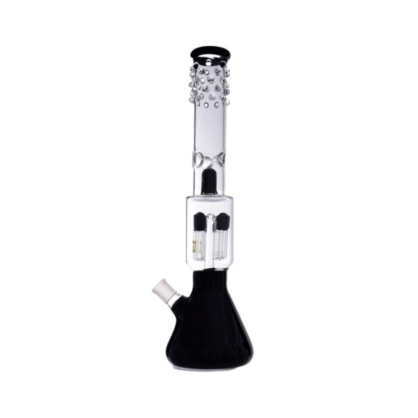 Handmade Tapered Base Glass Smoking Water Pipe Hookah Pipe