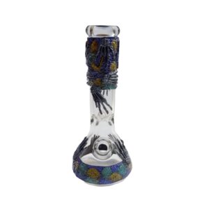 Hand Painted Glass Smoking Water Pipe Smoking Pipe
