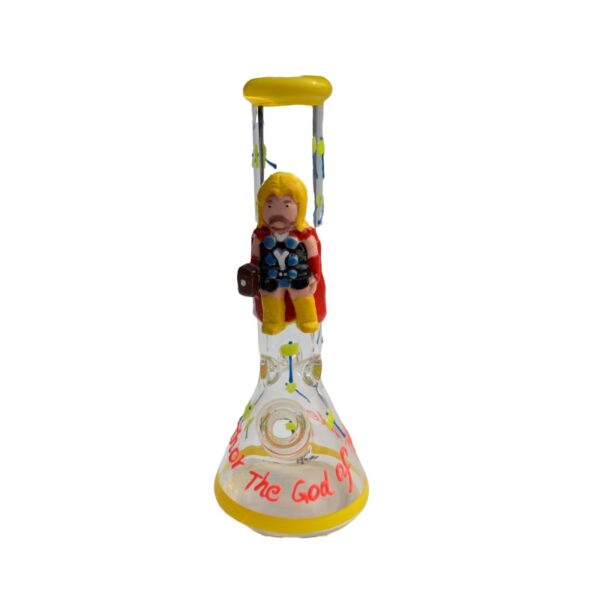 Hand Painted Glass Smoking Water Pipe Smoking Pipe