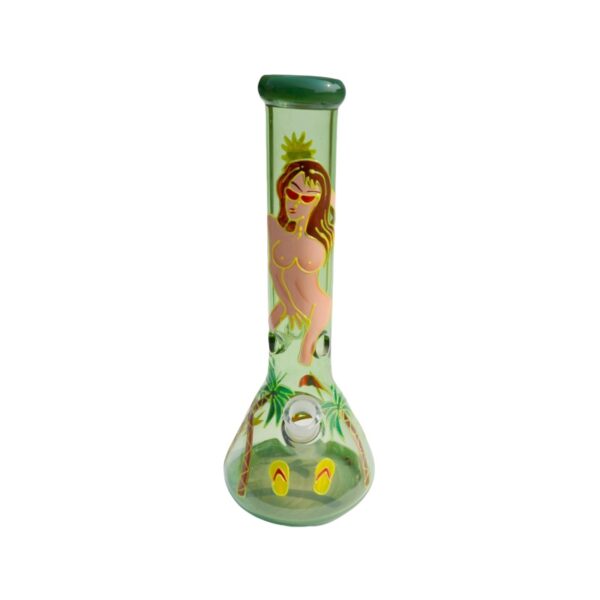Hand Painted Glass Smoking Water Pipe Smoking Pipe