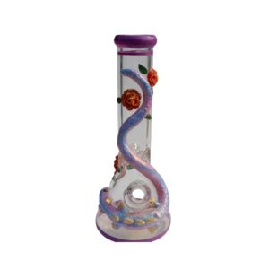 New Arrival Hand Painted Glass Smoking Water Pipe