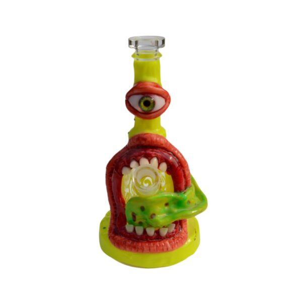 Special Shape Hand-painted Glass Smoking Water Pipe