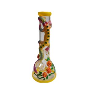 New Arrival Hand Painted Glass Smoking Water Pipe