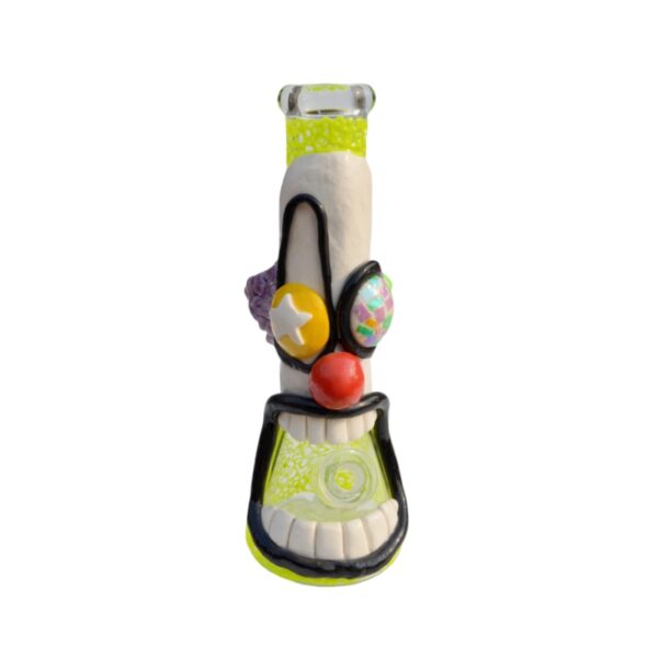 Hot sale glass hookah thick glass tube large tire hand-painted pipe