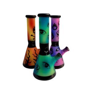 Hand Painted Glass Smoking Water Hookah Pipes
