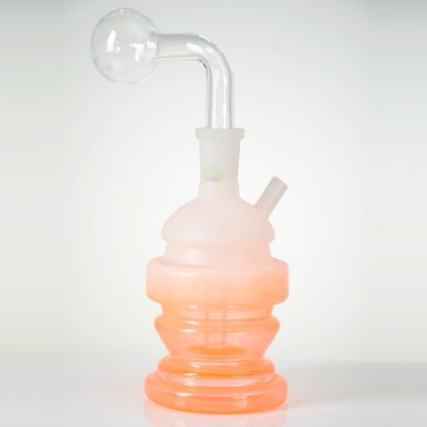 Mini Glass Smoking Pipes Spiral Recycler DAB Oil Bubblers - Image 5