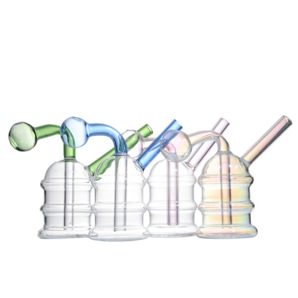 DAB Smoking Pipes Set Tobacco Oil Glass Water Bubbler - Image 6