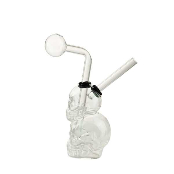 Glass Oil Burner with 14mm Male Joint Borosilicate Glass Bubbler - Image 5