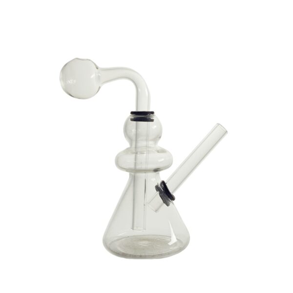 Wholesale Glass Water Pipe China Hookah Pipe Transparent Oil Burner Bubbler