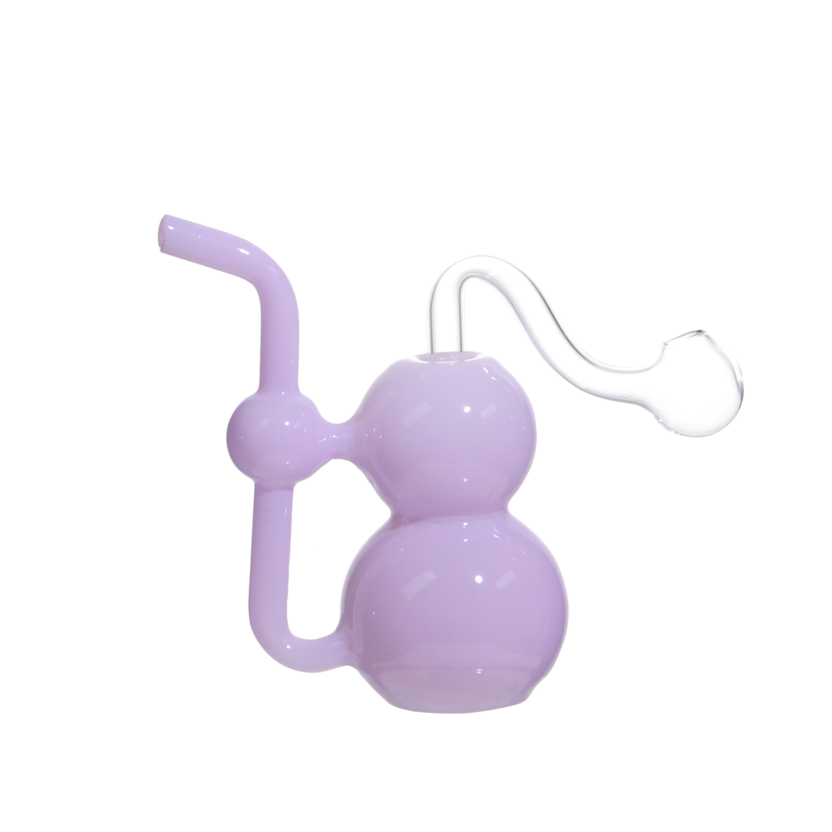 2.8 inches gourd shape Glass oil burner