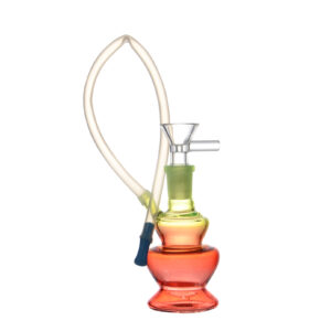 Glass Pipe Mixed Colors Bubbler Hookah Glass Smoking Water Pipe Wholesale