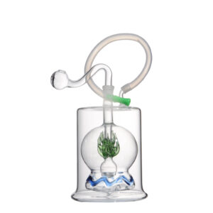 Factory New Arrival Design Glass Oil Burner Smoking Pipe Bubbler
