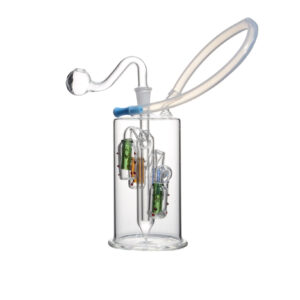 Mini Glass Water Pipe Hookah Smoking DAB Rig Water Bubbler