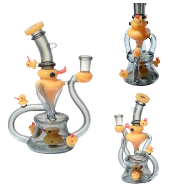 Novel Style Handmade Glass Filter Hookah Pipe