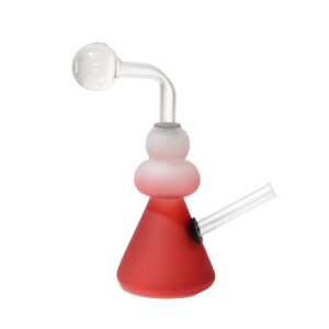Wholesale Glass Water Pipe China Hookah Pipe Transparent Oil Burner Bubbler