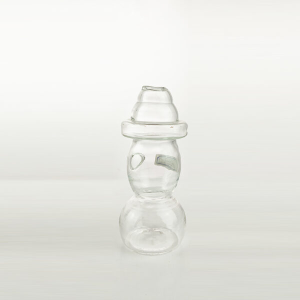 Hookah Water Smoking Bubbler Glass Water Pipe with Joint - Image 3
