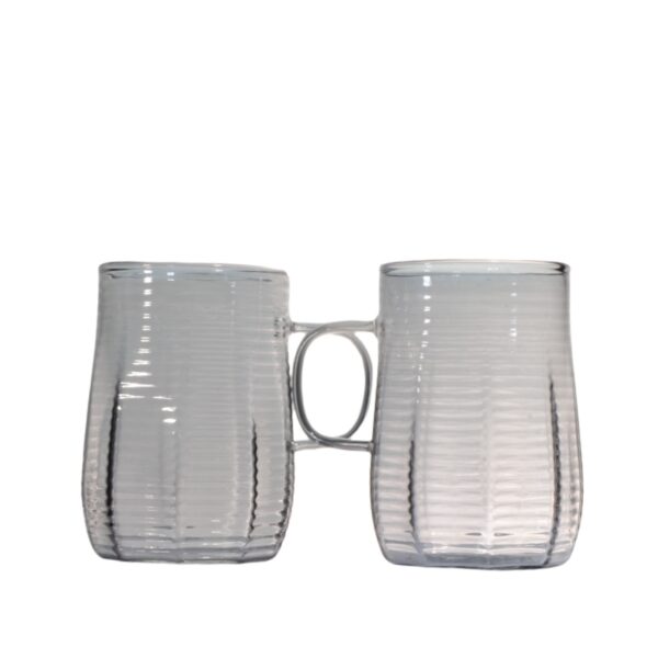 High Quality Transparent Borosilicate Glass Coffee Mug Handle Glass Cup - Image 5
