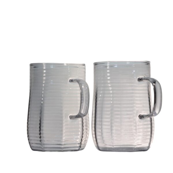 High Quality Transparent Borosilicate Glass Coffee Mug Handle Glass Cup