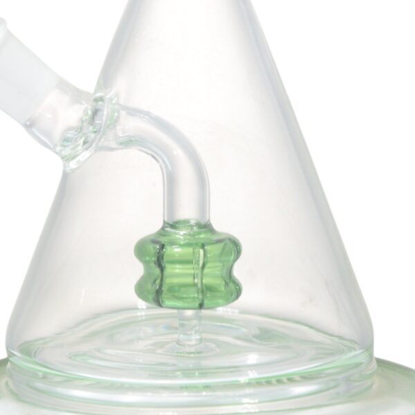 Tapered  Base Glass Hookah Pipe Bubbler Collector - Image 5